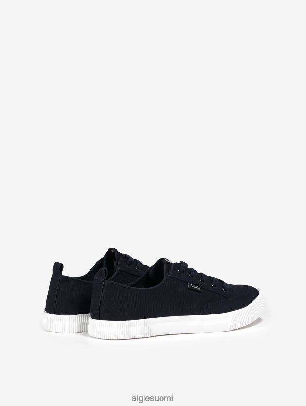 Aigle miehet canvas tennarit tumma laivasto kenkiä 0H0BPX336