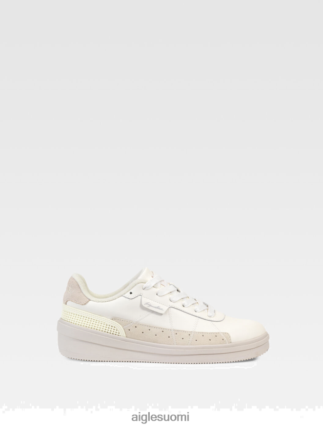 Aigle miehet ikoniset lenkkarit, jotka ovat 80-luvun klassikon uudistus blanc kenkiä 0H0BPX292