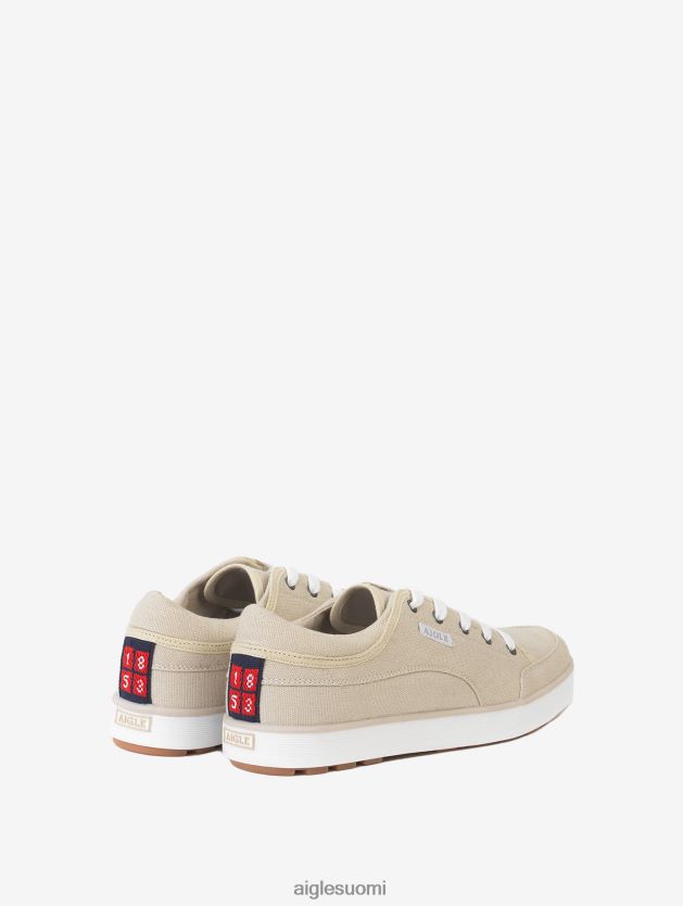 Aigle miehet kevyet canvas-lenkkarit beige kenkiä 0H0BPX351