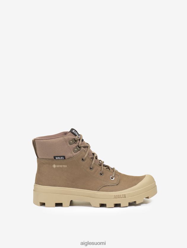 Aigle miehet ikoninen vaelluskenkä gore-tex-nahasta kastanja kenkiä 0H0BPX271