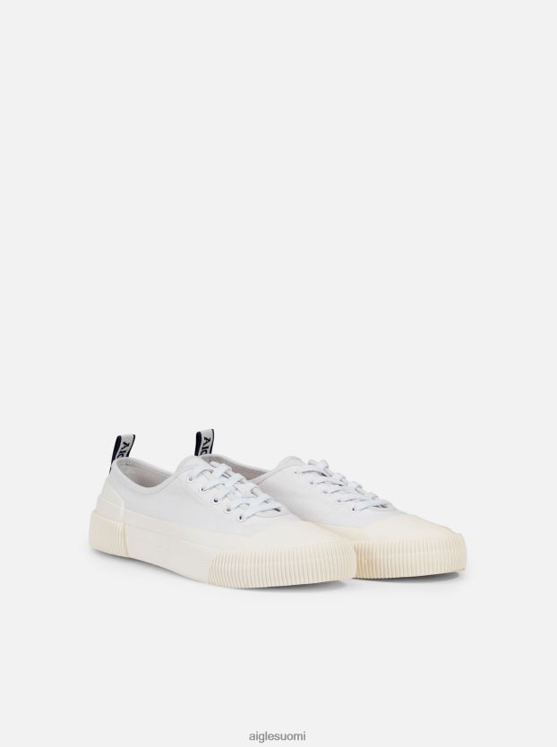 Aigle miehet kierrätetyt puuvillakengät blanc kenkiä 0H0BPX331