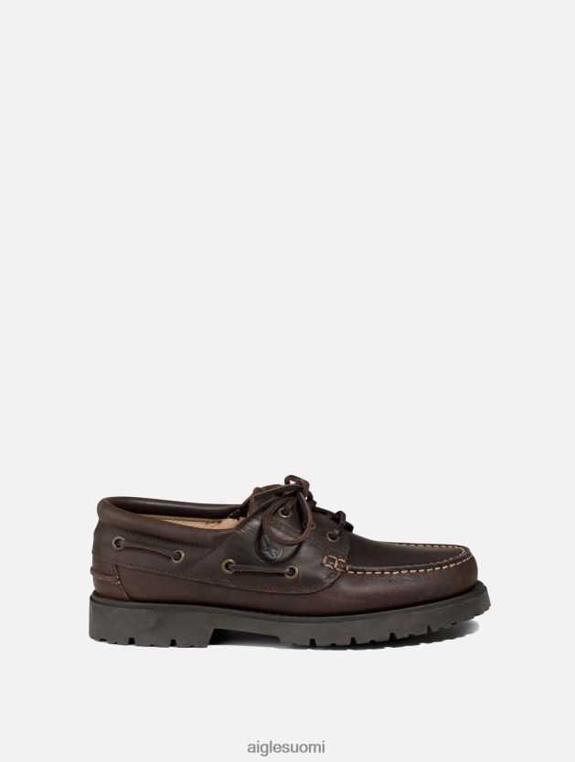 Aigle miehet reunustava nauhallinen loafer marron/fonce kenkiä 0H0BPX311