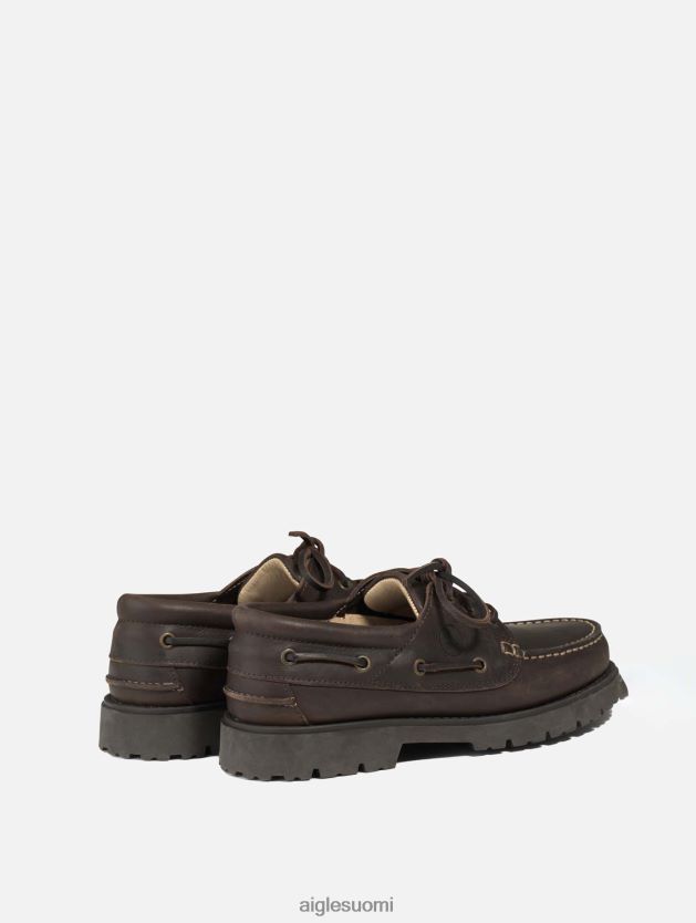 Aigle miehet reunustava nauhallinen loafer marron/fonce kenkiä 0H0BPX311