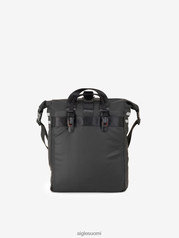 Aigle miehet urbaani vettä hylkivä reppu heijastavilla raidoilla-22l noir Lisätarvikkeet 0H0BPX388