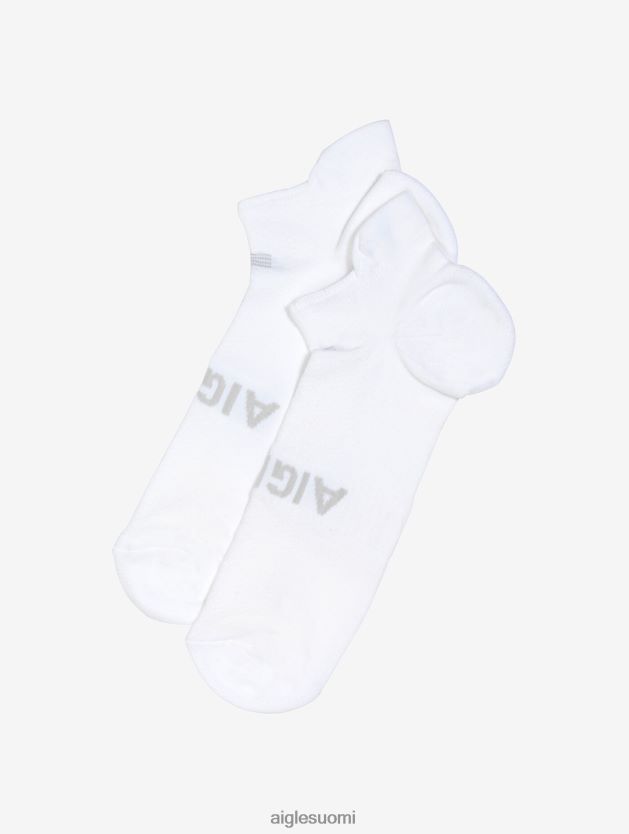 Aigle miehet matalat jacquard-sukat vahvistuksella blanc Lisätarvikkeet 0H0BPX367