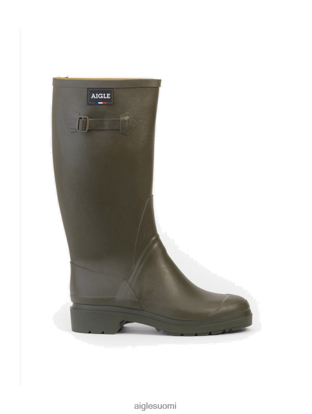 Aigle miehet Ranskassa valmistetut puutarhakengät kaki saappaat 0H0BPX233