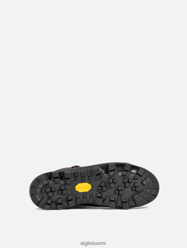 Aigle miehet tehokkaat haljasnahkaiset nilkkurit tumman ruskea saappaat 0H0BPX321