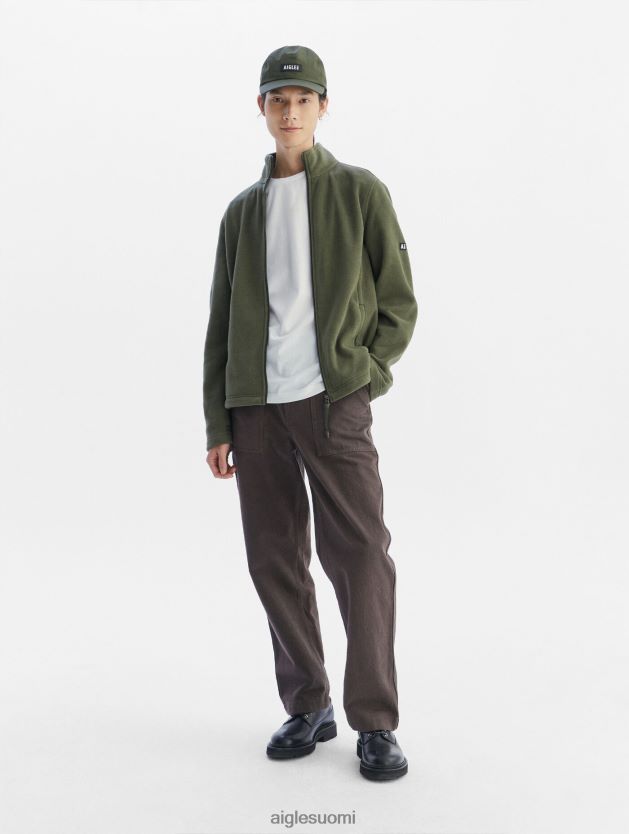 Aigle miehet mikrokuitufleece vetoketjulla avocat vaatteet 0H0BPX14