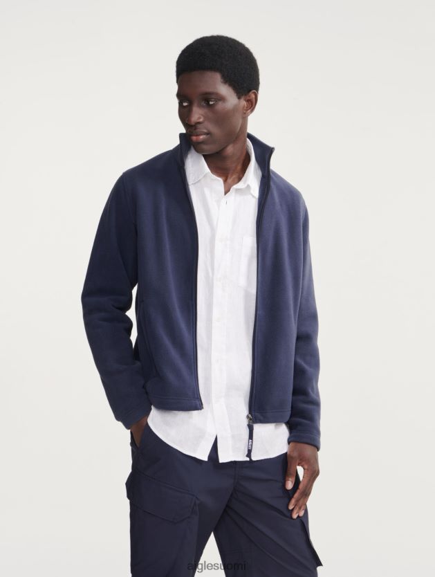 Aigle miehet mikrokuitufleece vetoketjulla imperiumi vaatteet 0H0BPX31