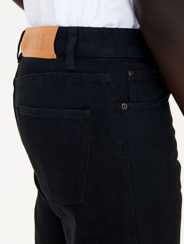 Aigle miehet ikoniset farkut noir vaatteet 0H0BPX71