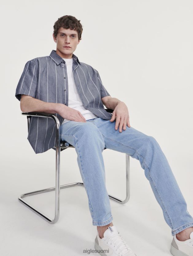 Aigle miehet ikoniset farkut tumma denim vaatteet 0H0BPX44