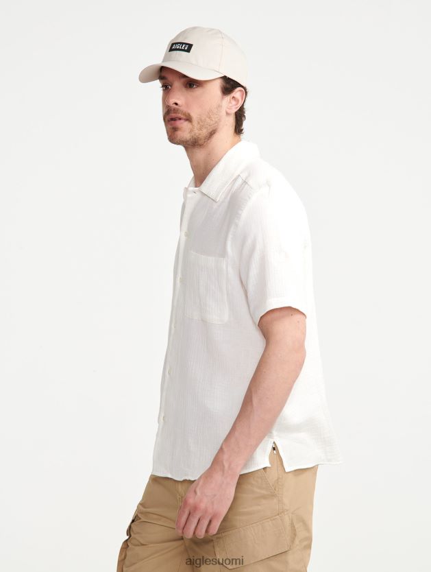 Aigle miehet puuvillainen kaasu lyhythihainen paita lait vaatteet 0H0BPX153