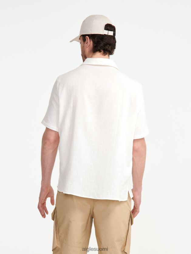 Aigle miehet puuvillainen kaasu lyhythihainen paita lait vaatteet 0H0BPX153