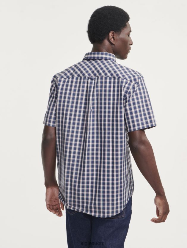 Aigle miehet ruudullinen lyhythihainen paita imperiumi ch vaatteet 0H0BPX100