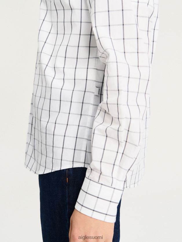 Aigle miehet ruutupaita blanc ch vaatteet 0H0BPX104