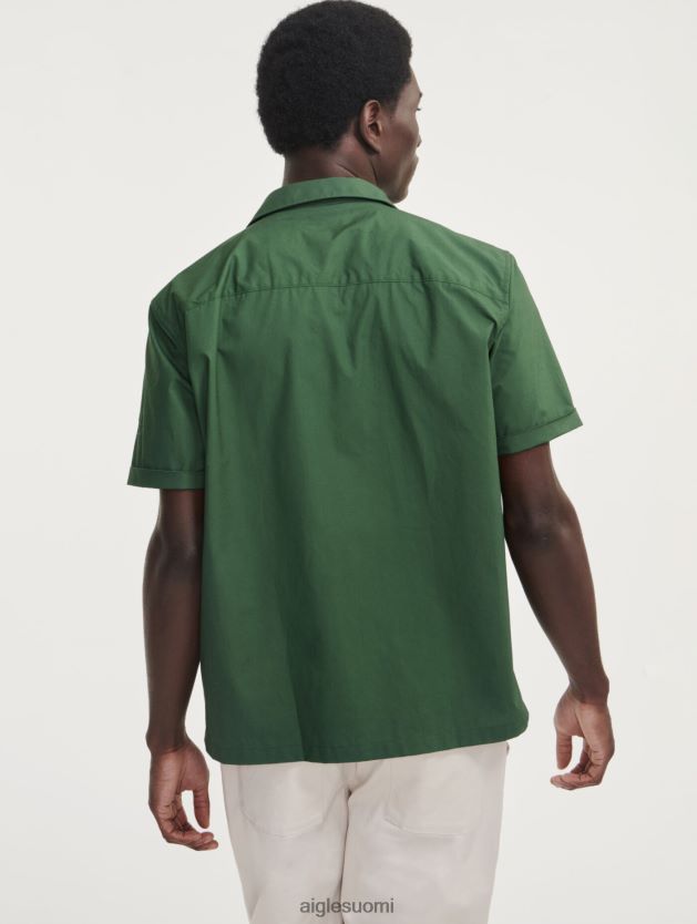 Aigle miehet sotilaallinen lyhythihainen paita kasvitieteellinen vaatteet 0H0BPX56