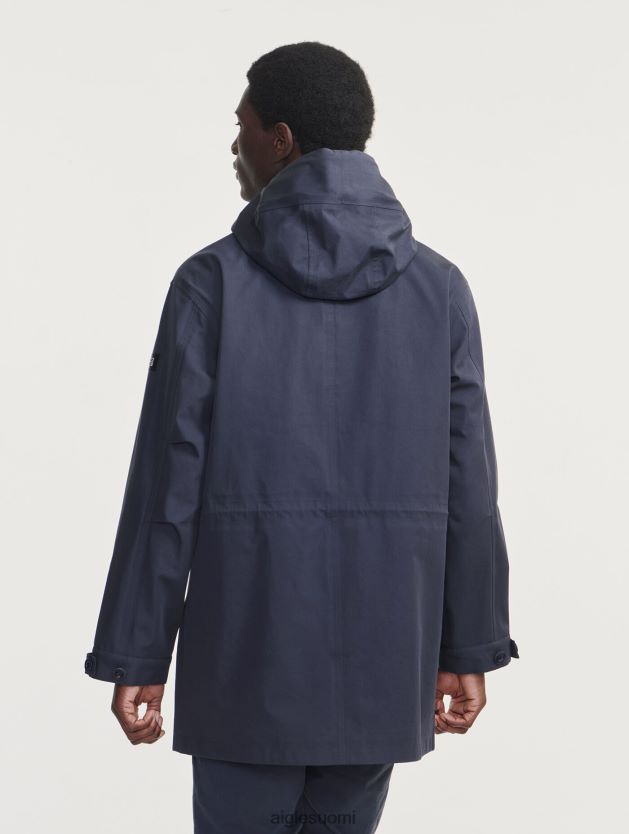 Aigle miehet keskipitkä hupullinen mtd-parka imperiumi vaatteet 0H0BPX214