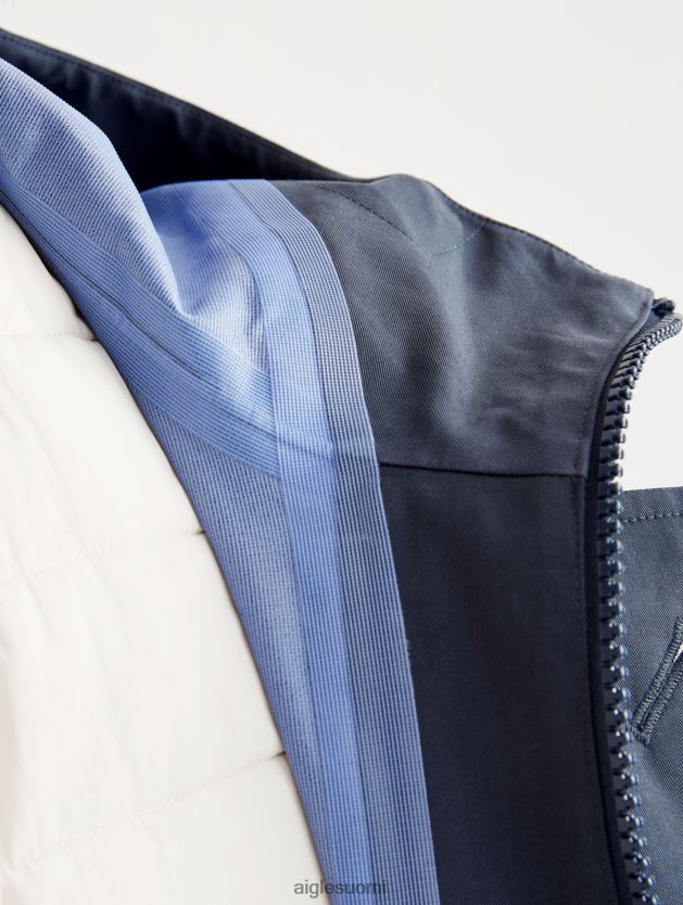 Aigle miehet keskipitkä hupullinen mtd-parka imperiumi vaatteet 0H0BPX214