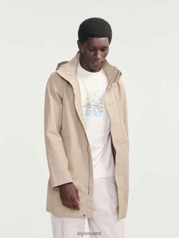 Aigle miehet pitkähupullinen gore-tex-parka koripaju vaatteet 0H0BPX203