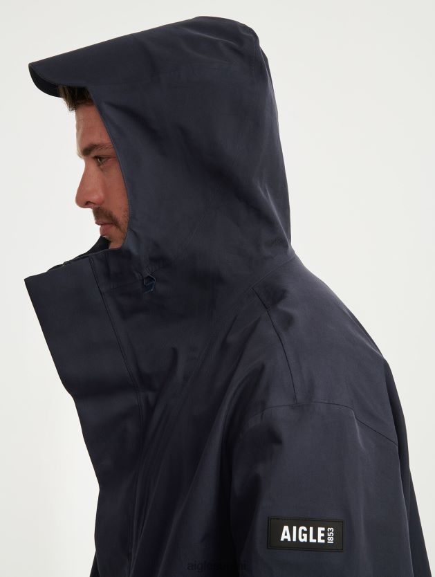 Aigle miehet pitkä hupullinen mtd parka imperiumi vaatteet 0H0BPX223