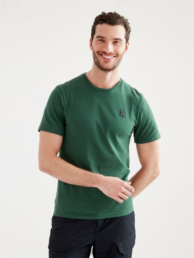 Aigle miehet jersey-kaula-aukkoinen t-paita kasvitieteellinen vaatteet 0H0BPX113