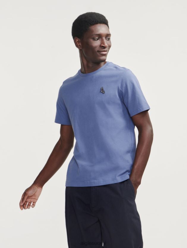 Aigle miehet jersey-kaula-aukkoinen t-paita marais vaatteet 0H0BPX24