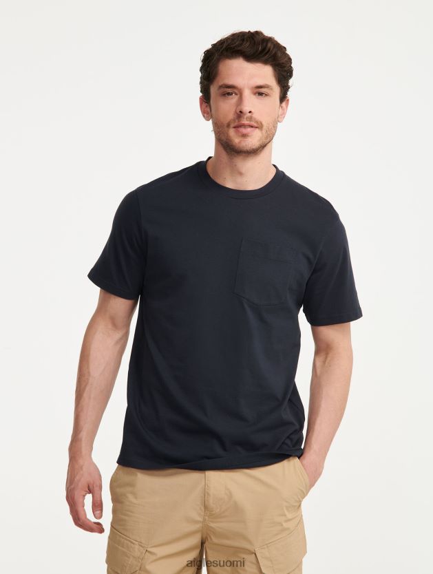 Aigle miehet jersey tasku pyöreä kaula t-paita imperiumi vaatteet 0H0BPX157