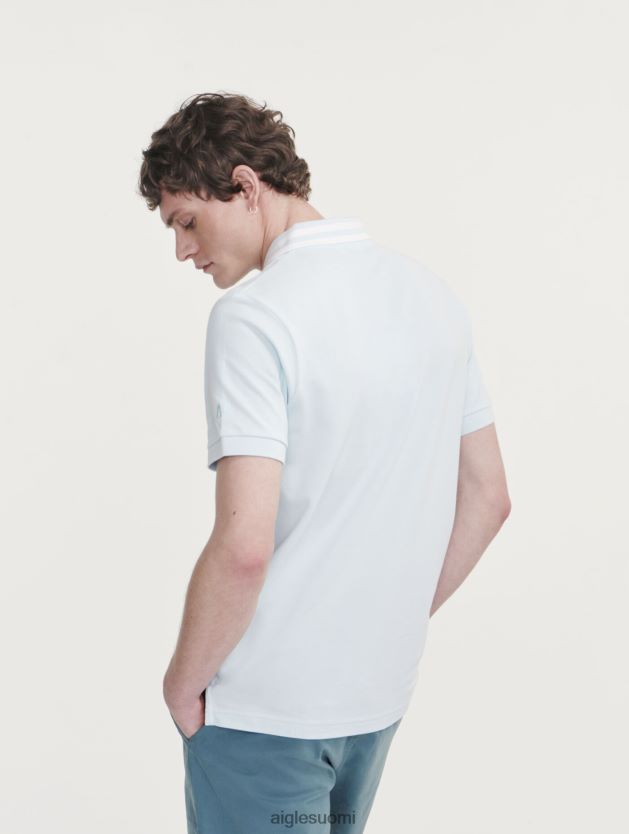 Aigle miehet lyhythihainen kaksoisnauhakauluspoolopaita glakonia vaatteet 0H0BPX124