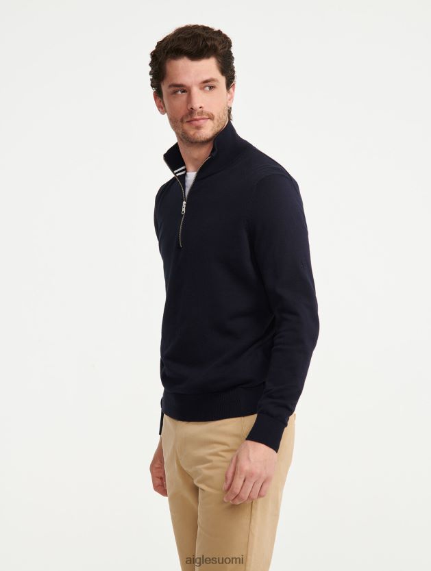 Aigle miehet hieno puolivetoketjullinen korkeapääntiepusero imperiumi vaatteet 0H0BPX30