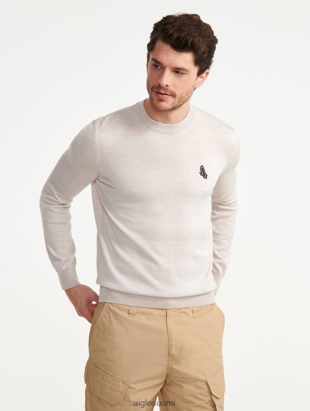 Aigle miehet hienomittainen pyöreäkaulapusero soopeli vaatteet 0H0BPX134