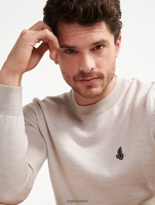 Aigle miehet hienomittainen pyöreäkaulapusero soopeli vaatteet 0H0BPX134