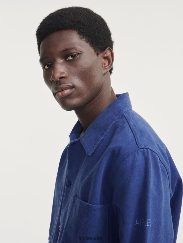 Aigle miehet keskipitkä työvaatetakki encrebleu vaatteet 0H0BPX180