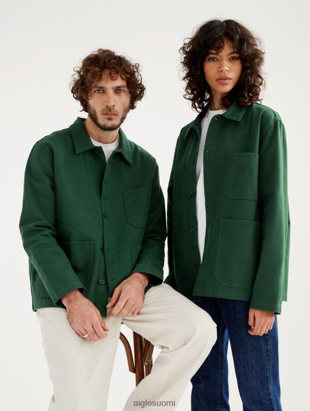 Aigle miehet keskipitkä työvaatetakki kasvitieteellinen vaatteet 0H0BPX191