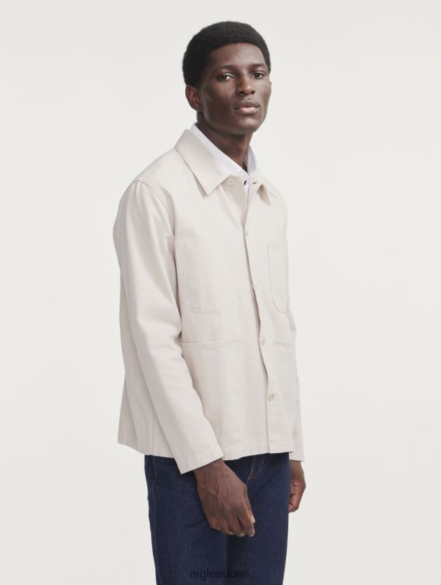 Aigle miehet keskipitkä työvaatetakki soopeli vaatteet 0H0BPX206