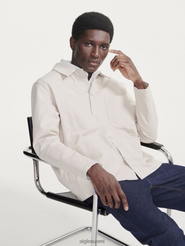 Aigle miehet keskipitkä työvaatetakki soopeli vaatteet 0H0BPX206