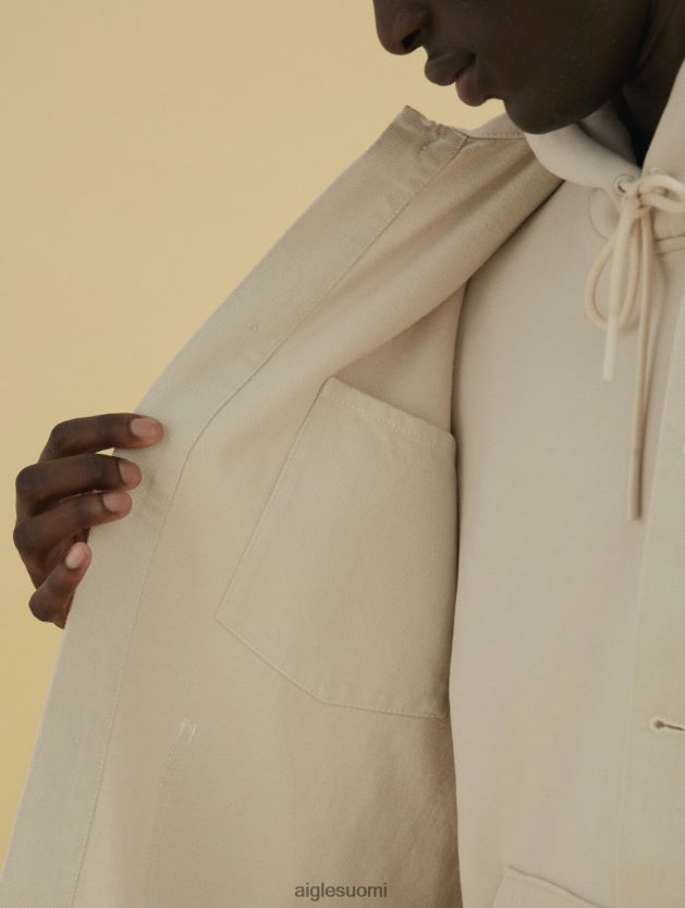 Aigle miehet keskipitkä työvaatetakki soopeli vaatteet 0H0BPX206