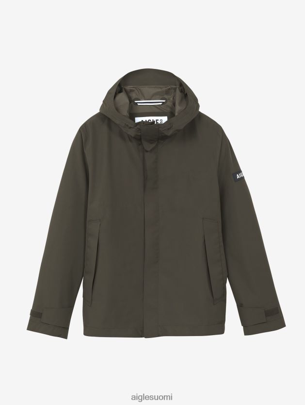 Aigle miehet lyhyt hupullinen mtd-takki avocat vaatteet 0H0BPX161