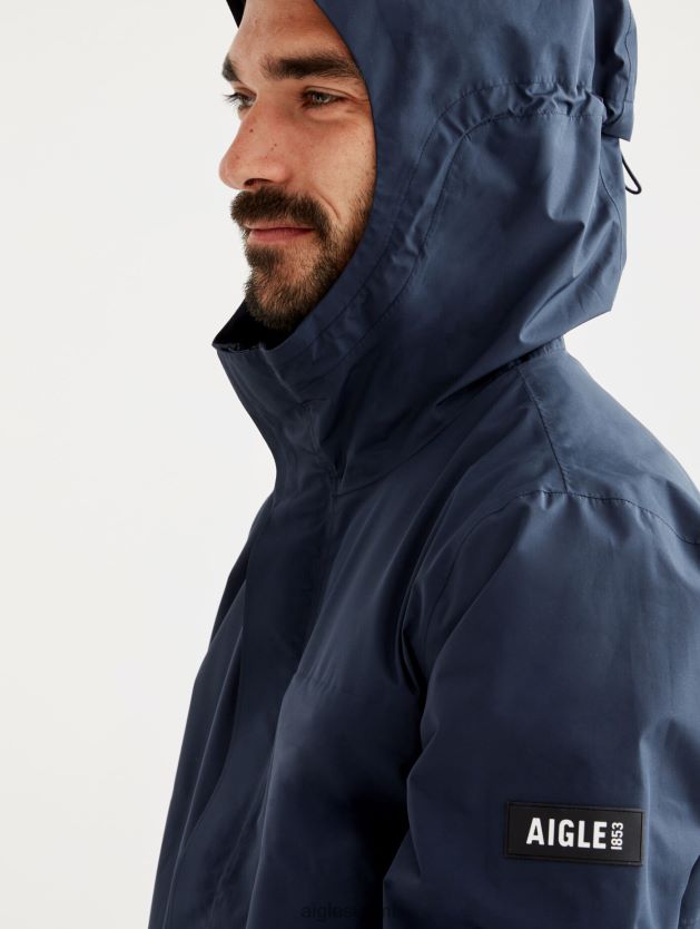 Aigle miehet lyhyt hupullinen mtd-takki imperiumi vaatteet 0H0BPX159