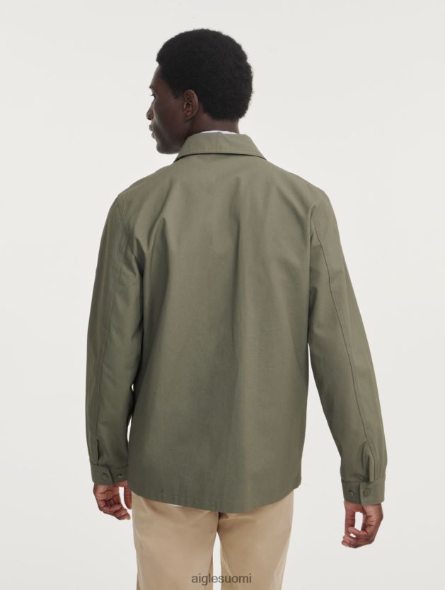 Aigle miehet lyhyt päällystetty safaritakki taillis vaatteet 0H0BPX221