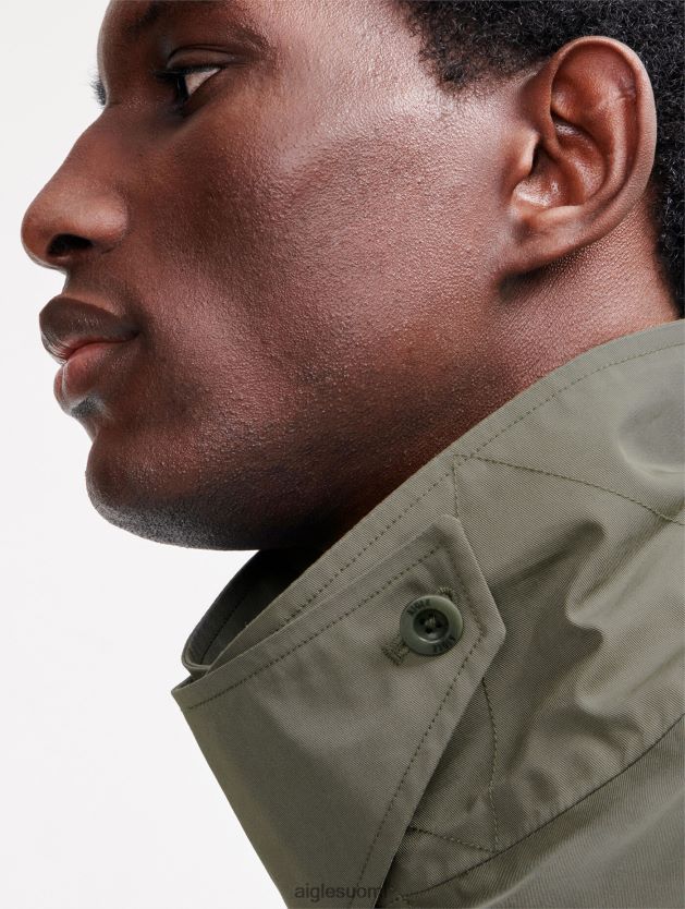 Aigle miehet pitkä mtd trenssitakki taillis vaatteet 0H0BPX217