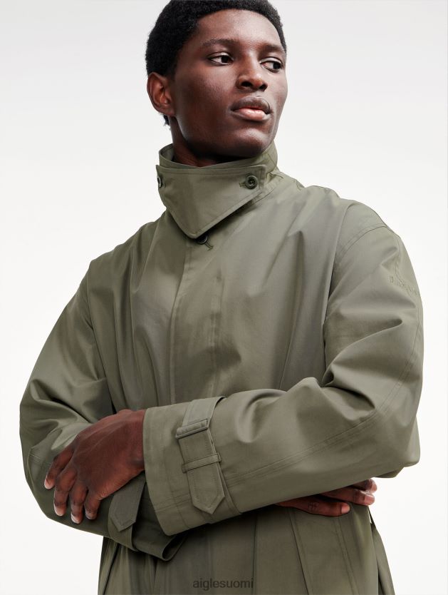 Aigle miehet pitkä mtd trenssitakki taillis vaatteet 0H0BPX217