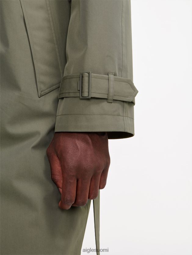 Aigle miehet pitkä mtd trenssitakki taillis vaatteet 0H0BPX217