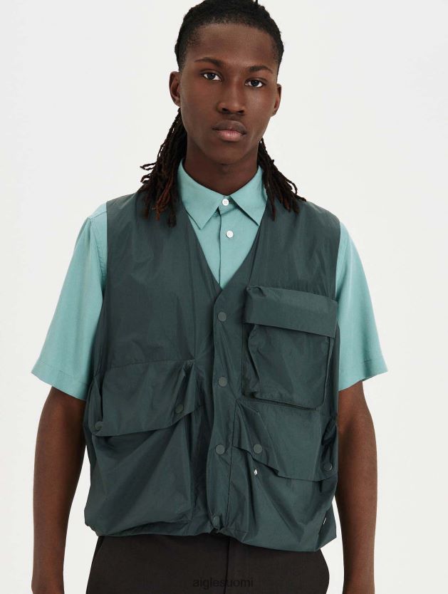 Aigle miehet v-aukkoinen takki kaupunkilainen vaatteet 0H0BPX198