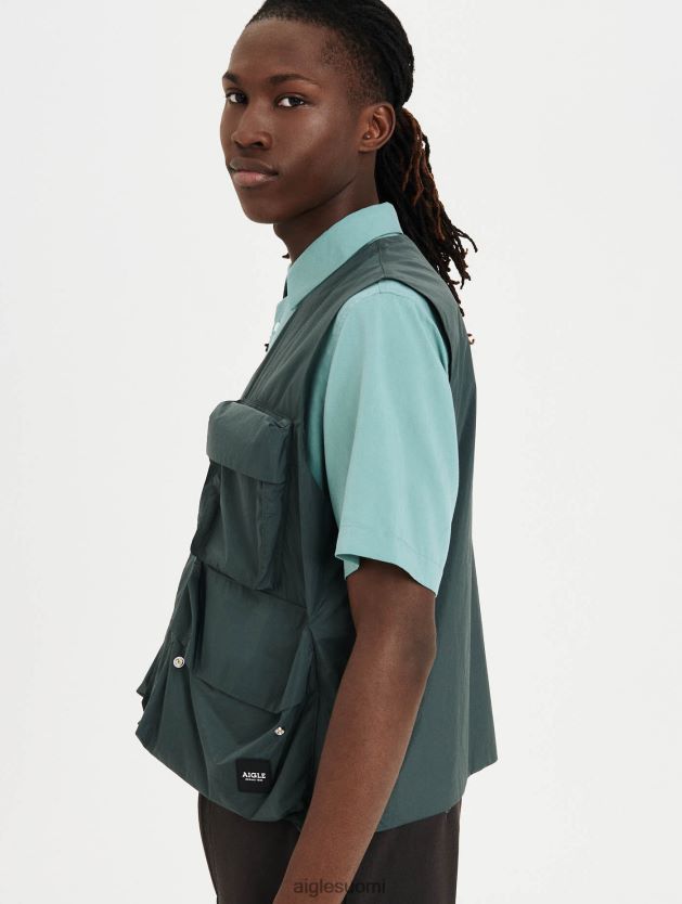 Aigle miehet v-aukkoinen takki kaupunkilainen vaatteet 0H0BPX198