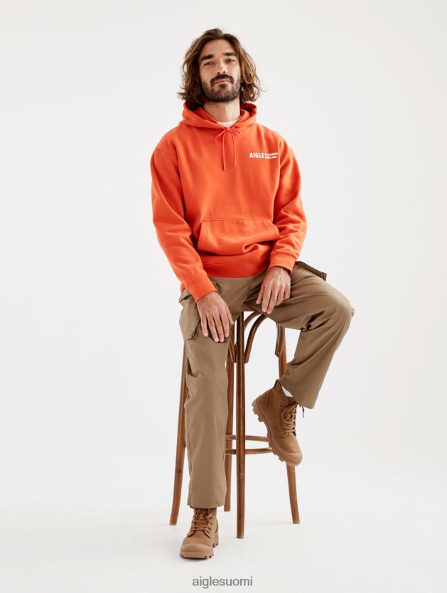 Aigle miehet painettu huppari harissa vaatteet 0H0BPX84