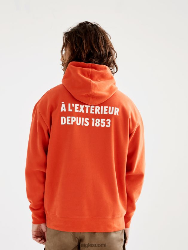 Aigle miehet painettu huppari harissa vaatteet 0H0BPX84