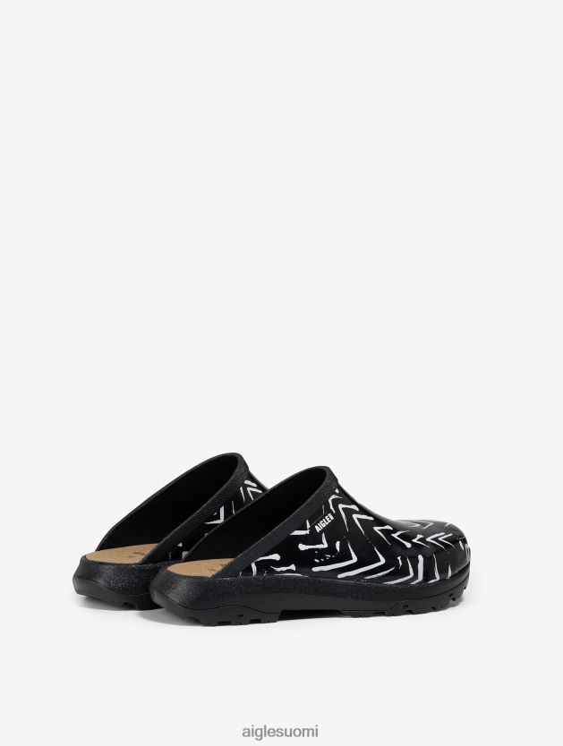 Aigle naiset painettu versio aidosta tukkeutumasta chevron kenkiä 0H0BPX634