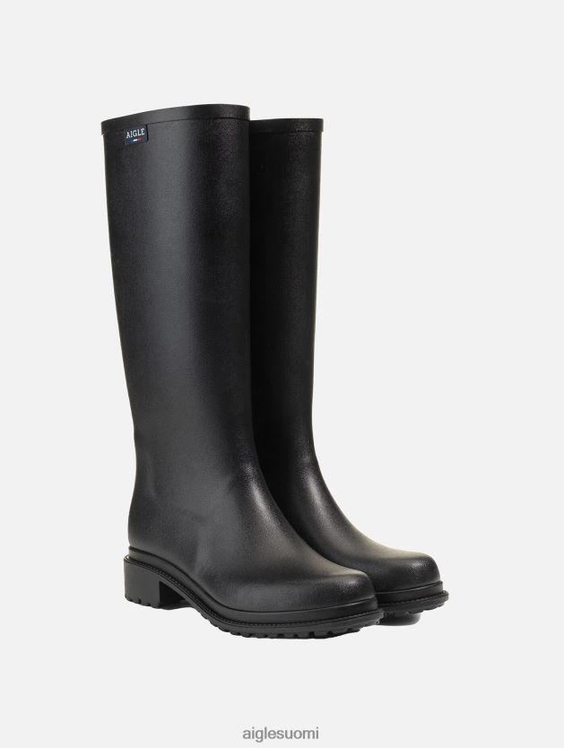 Aigle naiset Ranskassa valmistettu kaupunkisadekenkä noir saappaat 0H0BPX562