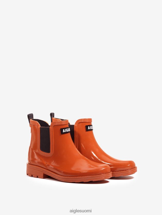 Aigle naiset hevosurheilun vaikutteita saaneet nilkkasadesaappaat goji saappaat 0H0BPX637