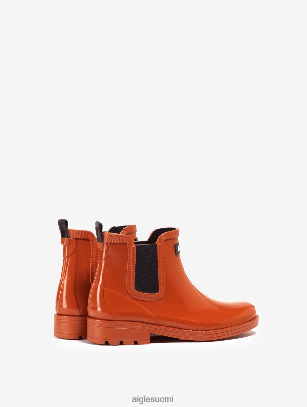 Aigle naiset hevosurheilun vaikutteita saaneet nilkkasadesaappaat goji saappaat 0H0BPX637